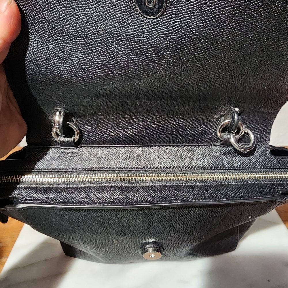 REBECCA MINKOFF Black Satchel/Crossbody Bag - NWOT - Picture 4 of 6